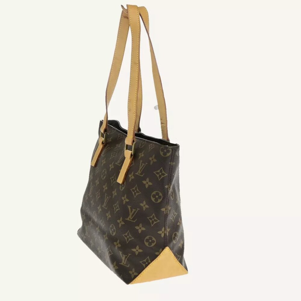 LOUIS VUITTON Cabas Piano Shoulder Bag Monogram Leather Brown M51148 84YF044 - Picture 11 of 15